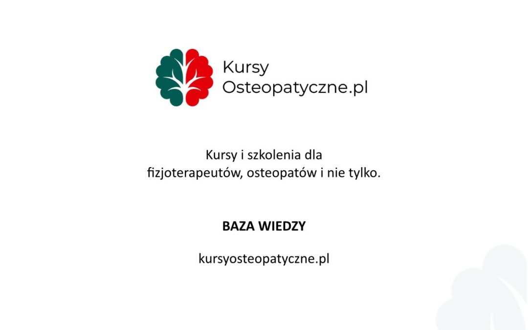 Terapia czaszkowo krzyżowa kurs – Kursy i szkolenia dla fizjoterapeutów, osteopatów i nie tylko | Baza Wiedzy
